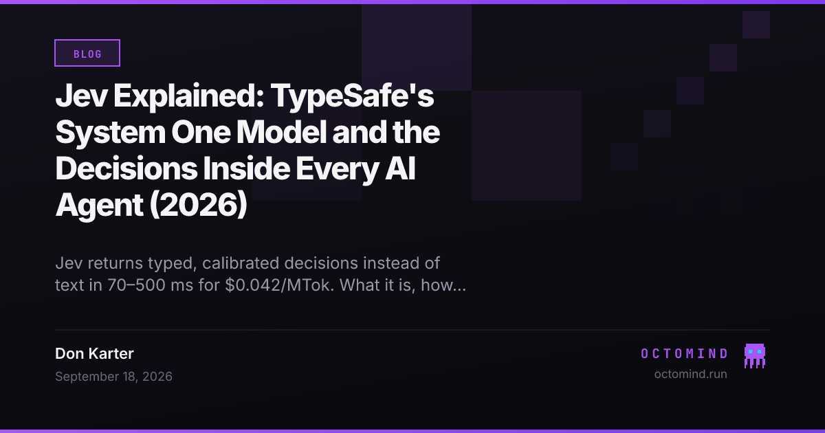 A two-lane diagram — a fast narrow lane labeled System One feeding typed yes/no, choice and score answers into an agent loop, beside a slow wide lane labeled System Two